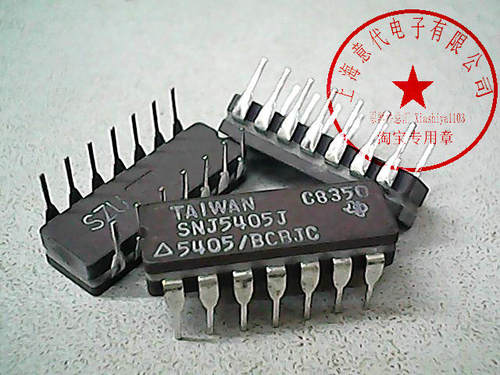 SNJ5405J  TI  SN54LS05J【散新】赛格三楼G332室实体店 现货