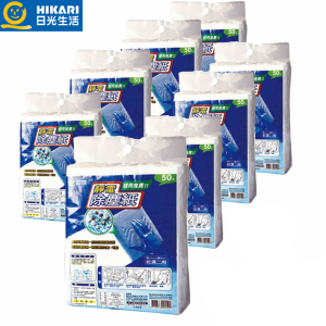 日光生活去污静电除尘纸粘尘纸可撕式吸尘毛发纸400张含拖把