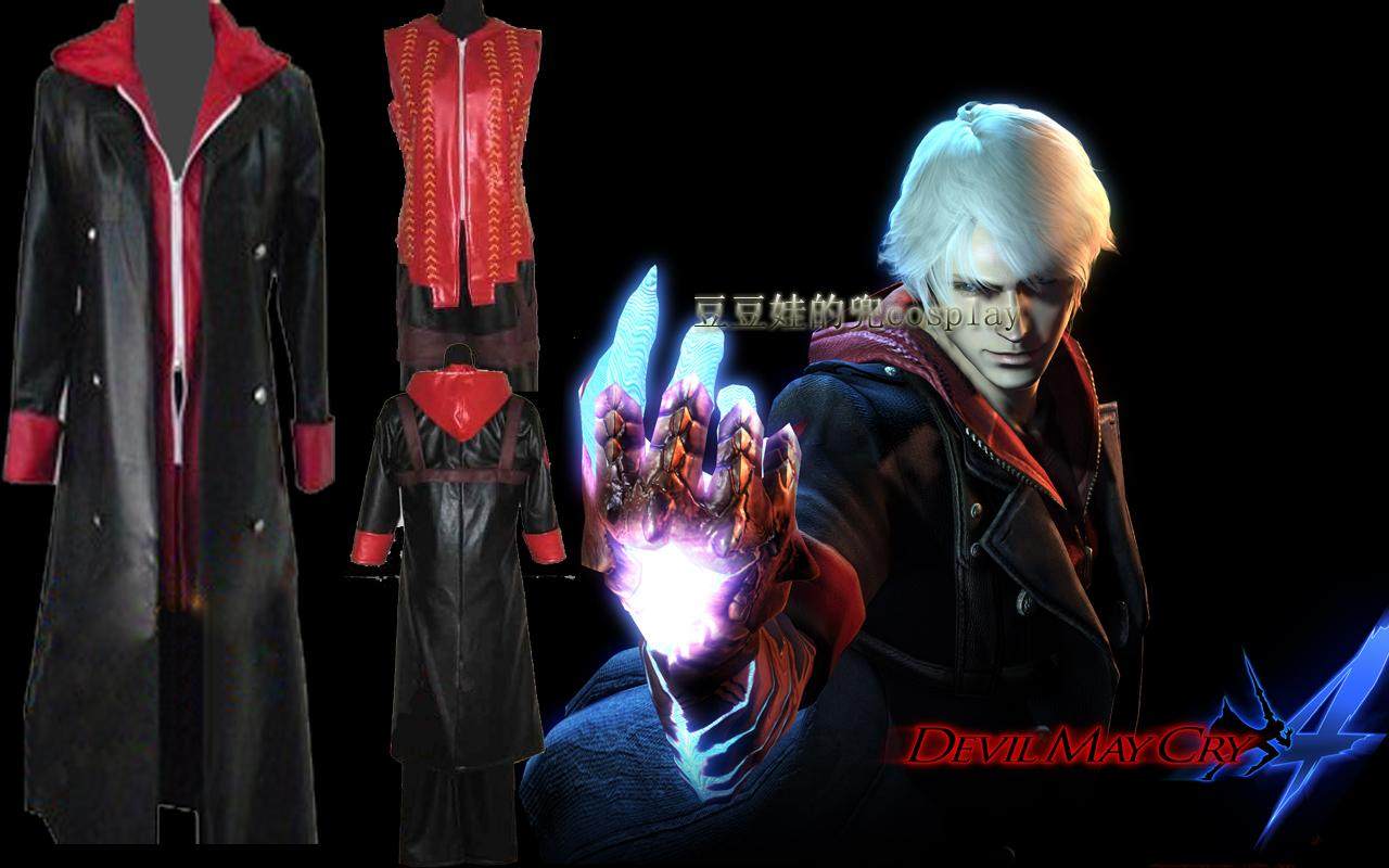 cosplay动漫游戏鬼泣4 Cosplay男装/