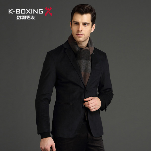 劲霸 男式西服外套 优惠券折后￥179包邮(￥229-50)  2色可选