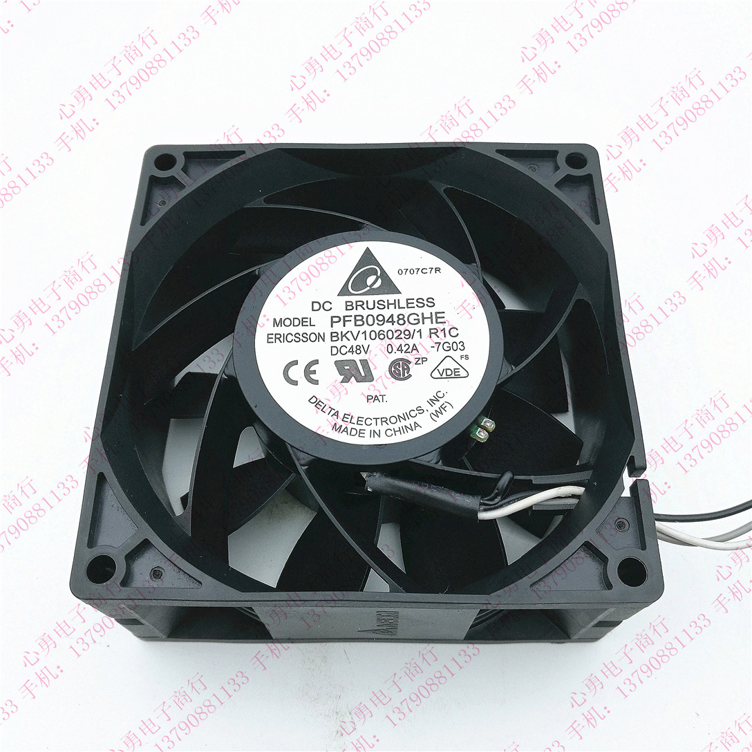 原装Delta/台达 PFB0948GHE 48V 0.42A 9238温控加压强力散热风扇
