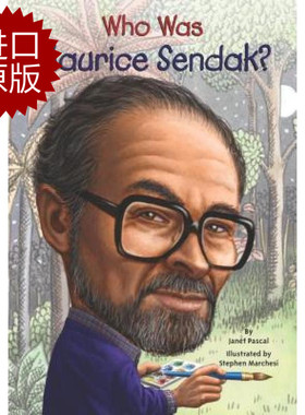 【预售】Who Was Maurice Sendak?莫里斯·森达克是谁?