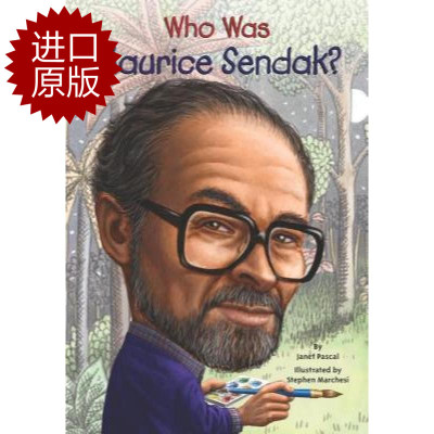 【预售】Who Was Maurice Sendak?莫里斯·森达克是谁?