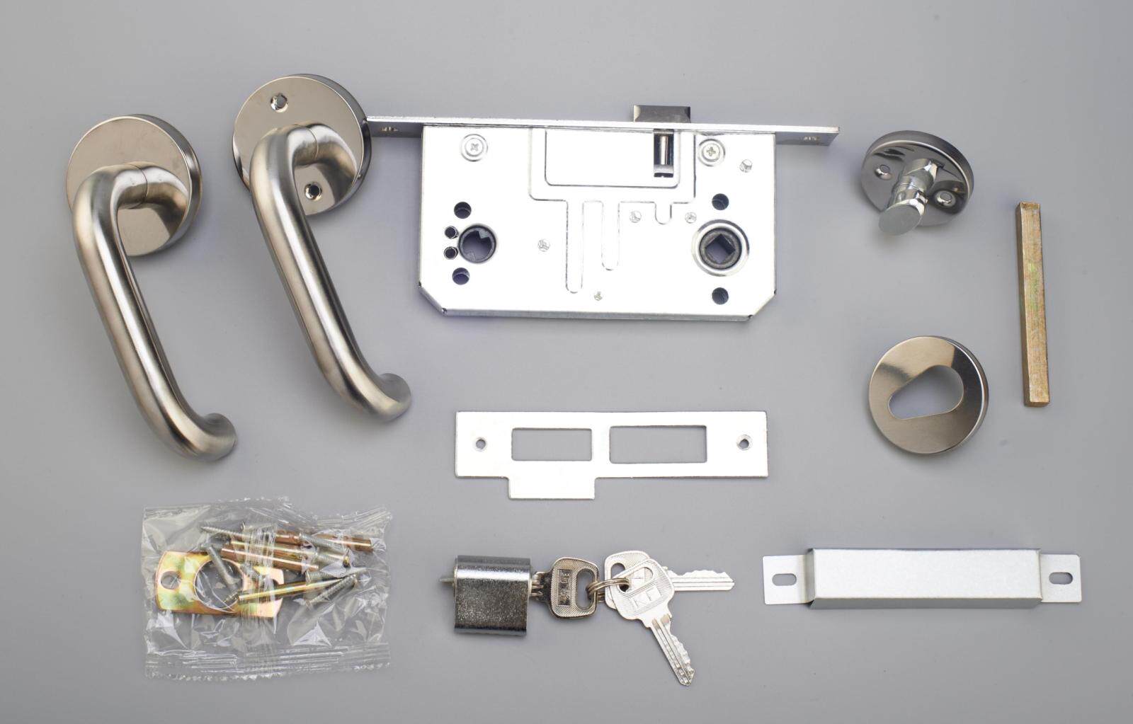 防火门通用锁 不锈钢防火锁 大地厂家直销 防火门锁防火门锁芯