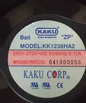 现货全新原装KAKU 散热风扇KK1238HA2 220V-240V 轴流风机 12cm
