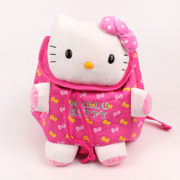 º«¹ú½ø¿Ú Hello Kitty¿µÙè ¿¨Í¨¶ùͯ˫¼çÊé°ü±³°üÁ¢ÌåÊé°ü ÏÖ»õ