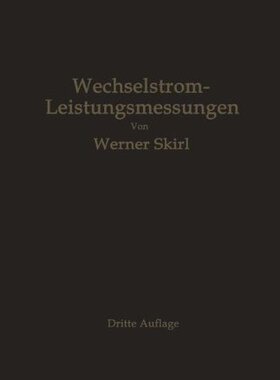 【预订】Wechselstrom-Leistungsmessungen