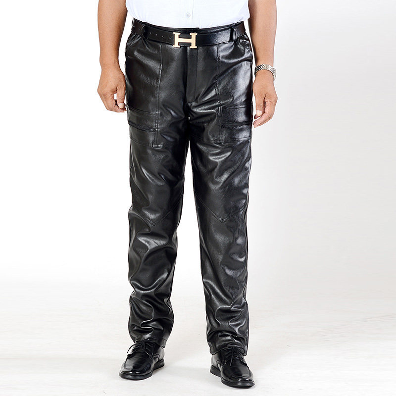 Pantalon cuir homme en vrac pour hiver - Ref 1494195 Image 1