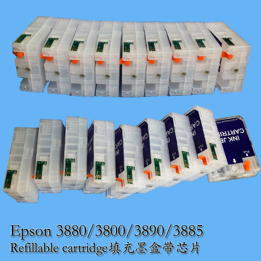 适用爱普生EPSON Pro3890 3800 3880填充连供墨盒t5811带永久芯片