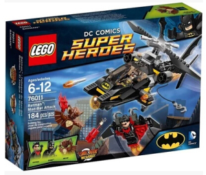 乐高 LEGO 76011 超级英雄系列 蝙蝠侠攻击飞艇2014款