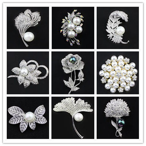 Broche femme en Zircon diamant - Ref 1171234 Image 1