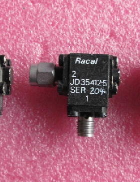 美国RACAL JD35412 12-14GHz SMA RF 射频微波同轴宽带隔离器