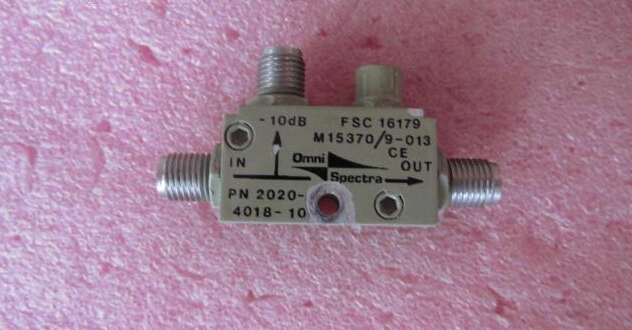 2020-4018-10 美国M/A-COM 6.8-18GHz 10dB SMA 射频微波同轴宽带定向耦合器 质量包好,包能用 可提供详细测试图