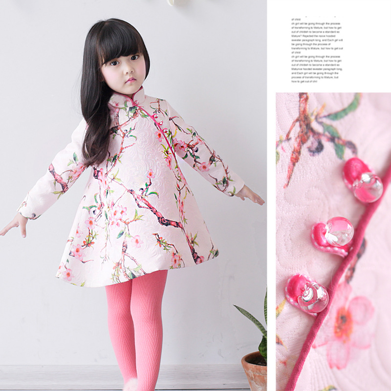 儿童春夏季公主韩版宝宝宝装唐装