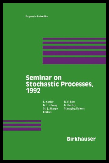 【预售】Seminar on Stochastic Processes, 1992 书籍/杂志/报纸 原版其它 原图主图