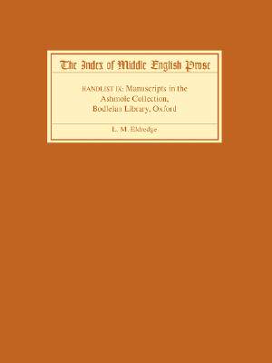 【预售】The Index of Middle English Prose, Handlist IX...
