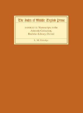 【预售】The Index of Middle English Prose, Handlist IX...