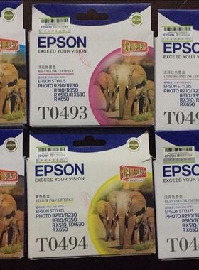 爱普生T0491墨盒爱普生R230墨盒 爱普生T0496  爱普生T0495墨盒