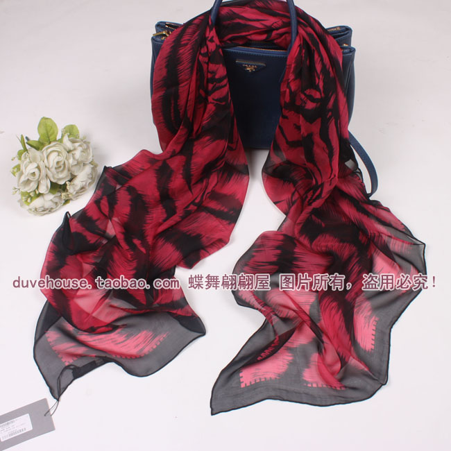 欧美高端定制 超大真丝雪纺丝巾桑蚕丝海边度假围巾披肩 手卷