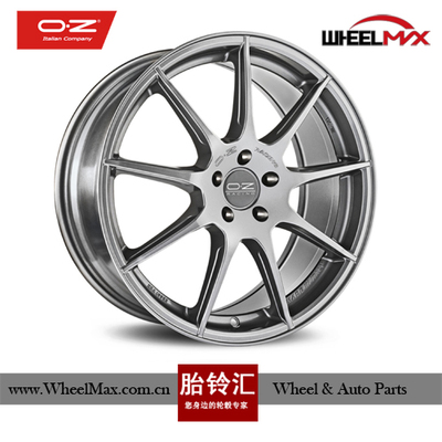 意大利OZ OMINIA款17寸18寸5*112 120 114.3改装 轮毂 枪灰色