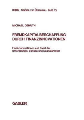 【预售】Fremdkapitalbeschaffung Durch Finanzinnovation...