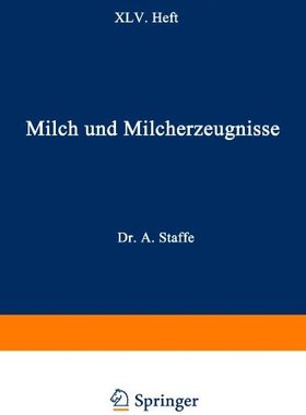 【预订】Milch Und Milcherzeugnisse: XLV. Heft