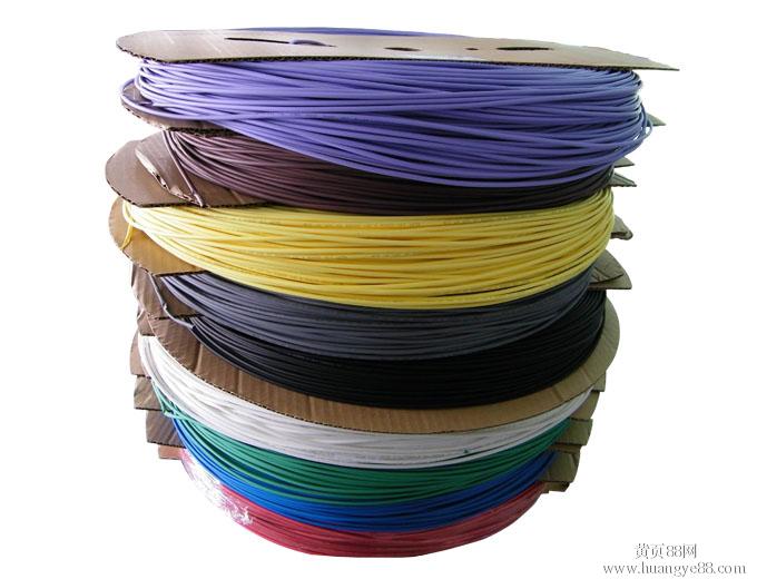 厂家直销 热缩管 热收缩套管Φ5MM 彩色 黑白 透明 一卷100米