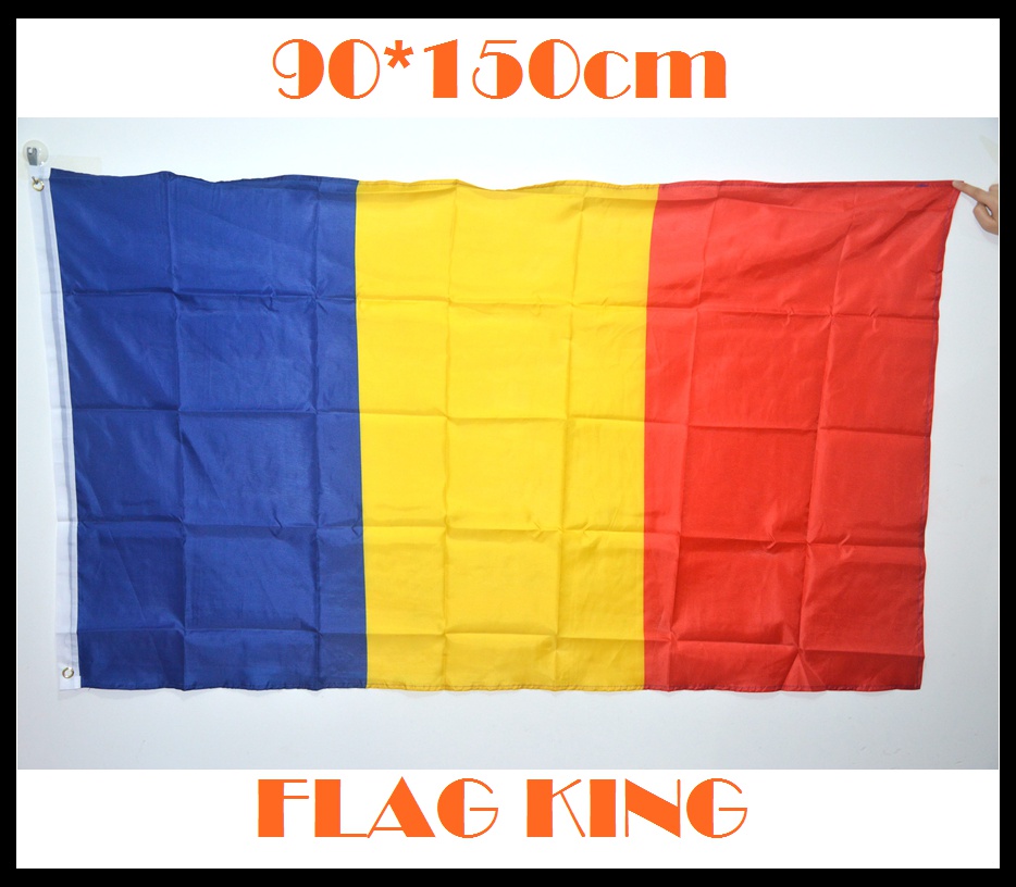 现货包邮 90*150cm 3*5ft 罗马尼亚 国旗 Romania Flag