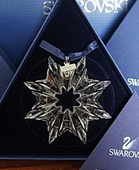 施华洛世奇水晶2003版大雪花挂件