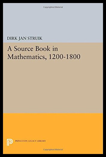 【预售】A Source Book in Mathematics, 1200-1800