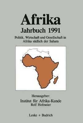 【预售】Afrika Jahrbuch 1991: Politik, Wirtschaft Und ...