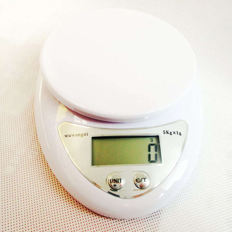 厨房电子称家用小型迷你称烘焙托盘称食品克称蛋糕DIY工具1g-5kg