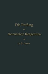 【预订】Die Prufung Der Chemischen Reagentie...