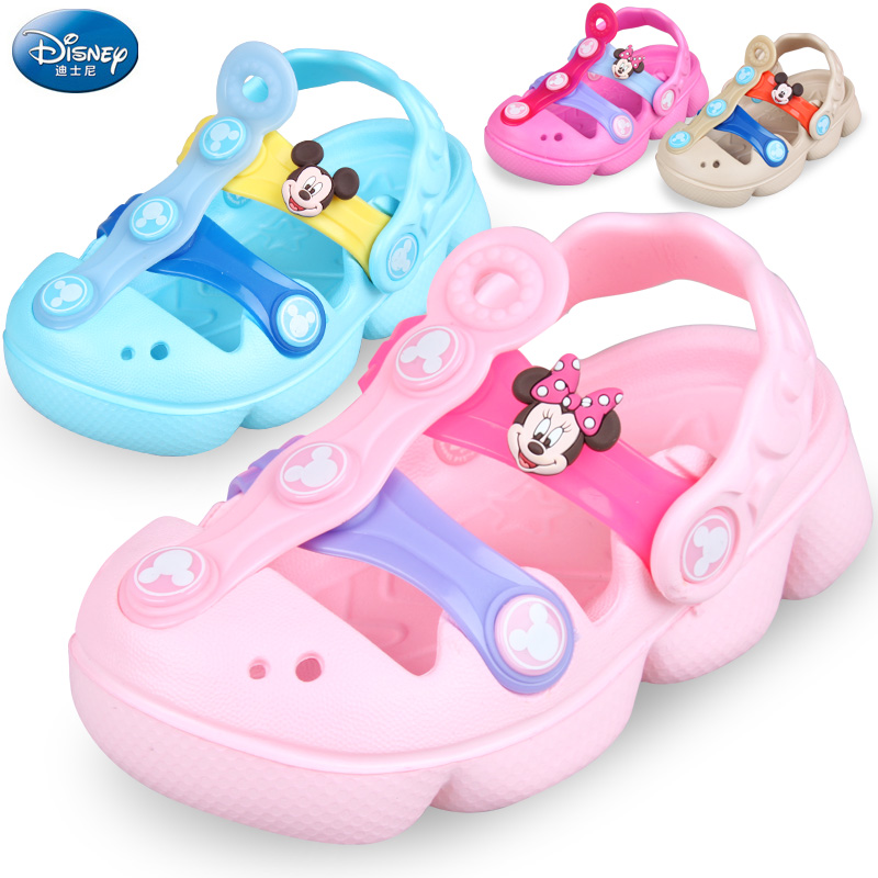 Pantoufles enfants en autre DISNEY pour été - semelle EVA - Ref 1036203 Image 1