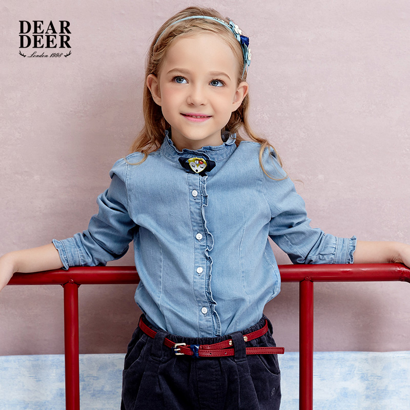 Chemise fille DEAR DEER à manche longue - Ref 2084746 Image 1