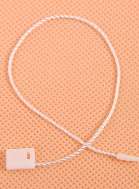 通用方扣吊粒吊线 高品质优质 吊牌绳线扣手穿绳线 商标绳  现货