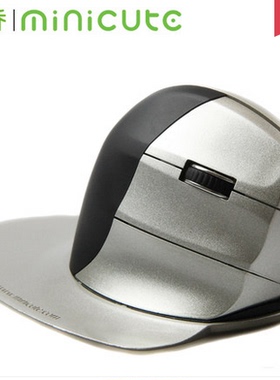 Minicute米乔Ez5无线垂直鼠标人体工学握式鼠标直立鼠标防鼠标手