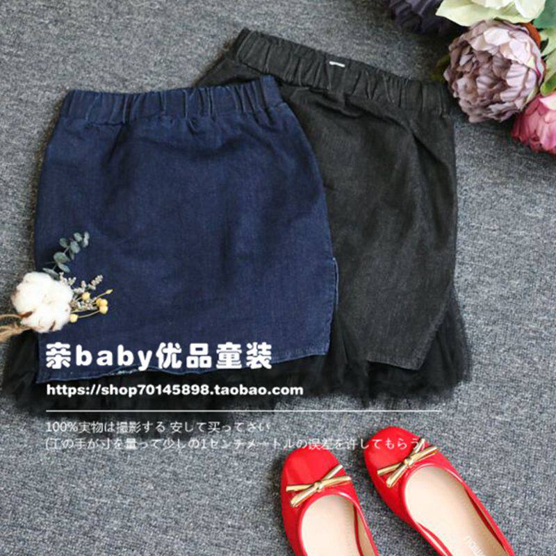 Jupe enfant en Coton denim bombe - Ref 2050692 Image 1