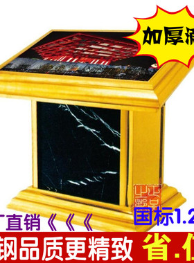 不锈钢卧式灯箱楼层灯箱指示牌酒店大堂落地索引发光导视台3m灯箱