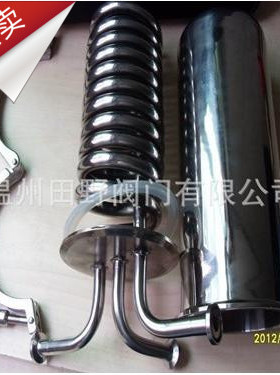 316L不锈钢纯蒸汽取样冷凝器 TY-LNQ20190520 内外镜面抛光