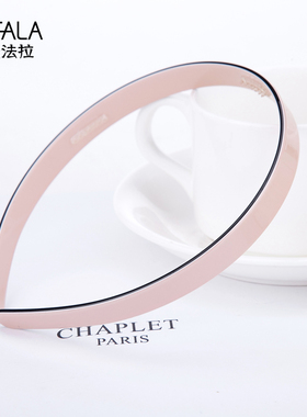 法国佩妮CHAPLET 简洁纯色 12mm 甜美发卡发箍头箍发饰头饰满包邮