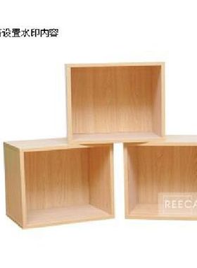 儿童实木书柜松木简约现代书橱书架自由组合带门小学木柜门格子柜