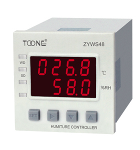 TOONE卓一正品ZYWS48温湿度控制仪 温湿控制器 温控仪送传感器