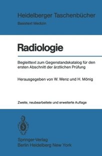 【预订】Radiologie: Begleittext Zum Gegensta...
