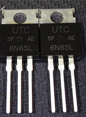 全新 6N65L-TA3-T  6N65L  UTC6N65L  TO-220  现货