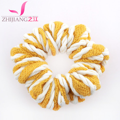 Zhijiang yarn hair band hair jewelry flower hair tie rope Joker Korea Korean jewelry