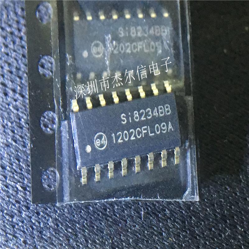 SI8234BB-C-IS1R SI8234BB SILICON SOP-16 全新进口原装 可直拍