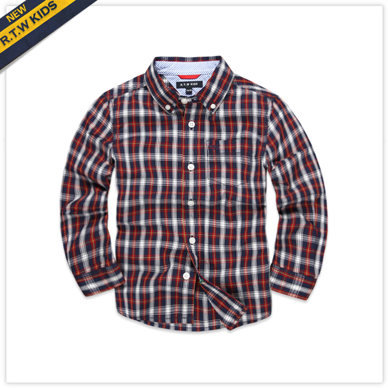 Chemise garcon à manche longue - Ref 2075492 Image 1