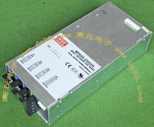 台湾 MW 明纬 MP-650-CHH2H 5V 24V 4路输出 开关电源 原装拆机