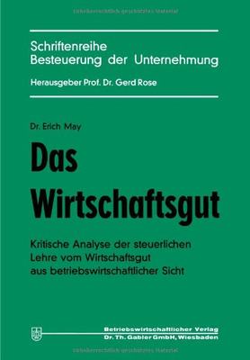 【预售】Das Wirtschaftsgut: Kritische Analyse Der Steu...